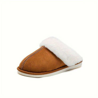 THIJS - Warm slip-on slippers for women