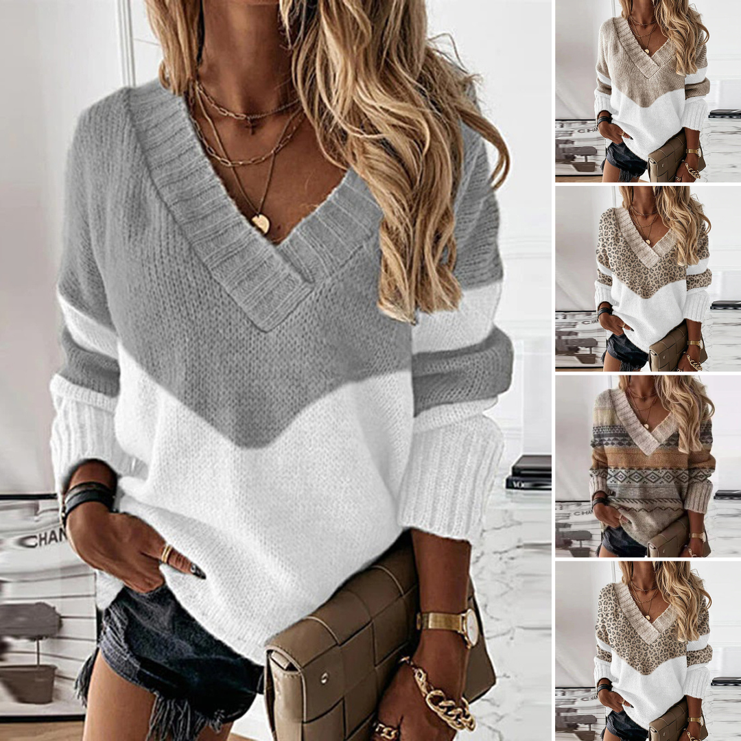 Finley - Elegant knitted sweater for women