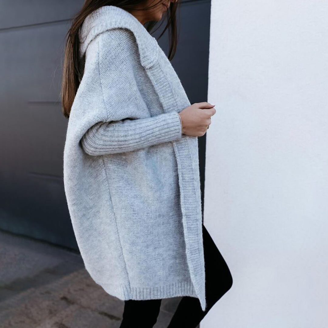 LARISA - Cozy hooded cardigan