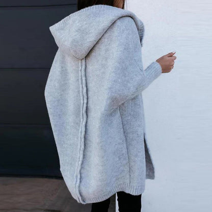 LARISA - Cozy hooded cardigan