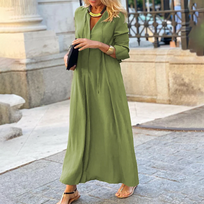 GITTA - Comfortable loose fit maxi dress