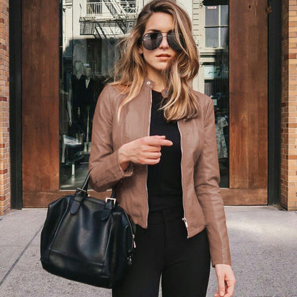 Liana | Stylish and comfortable leather jacket