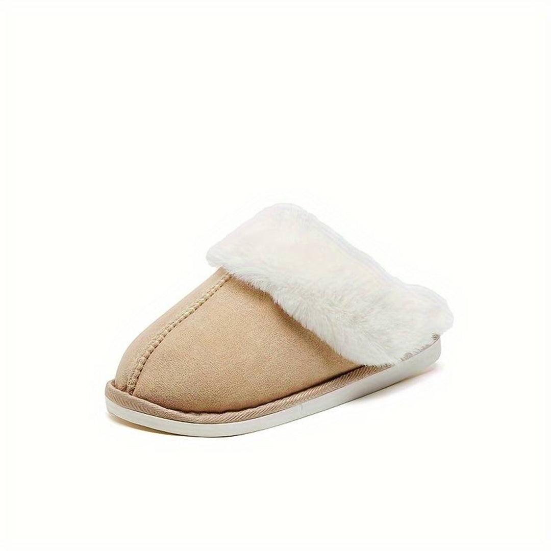 THIJS - Warm slip-on slippers for women