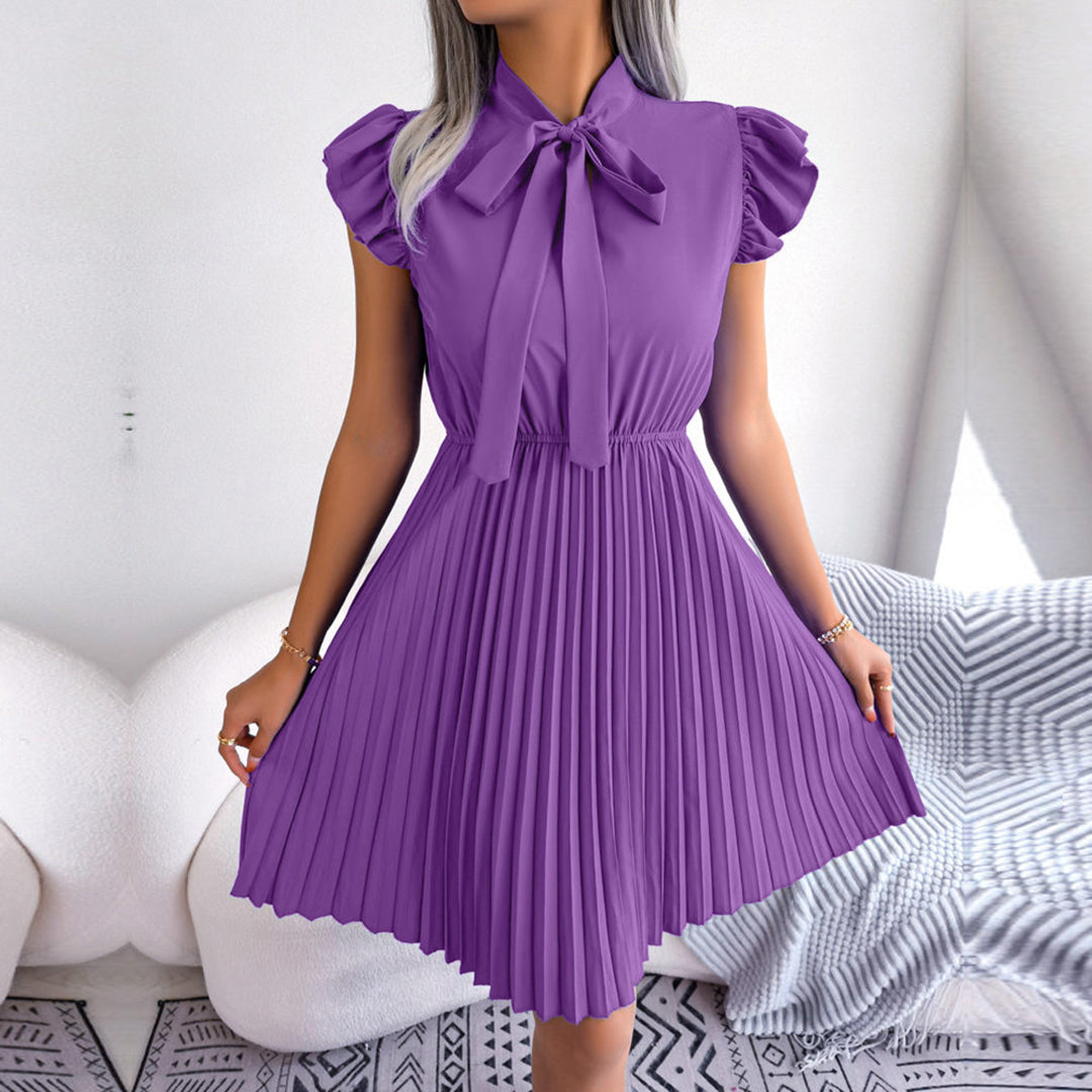 EMER - Fashionable pleated dress