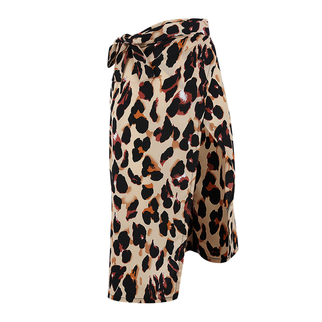 EHLEYR - Leopard Print Skirt