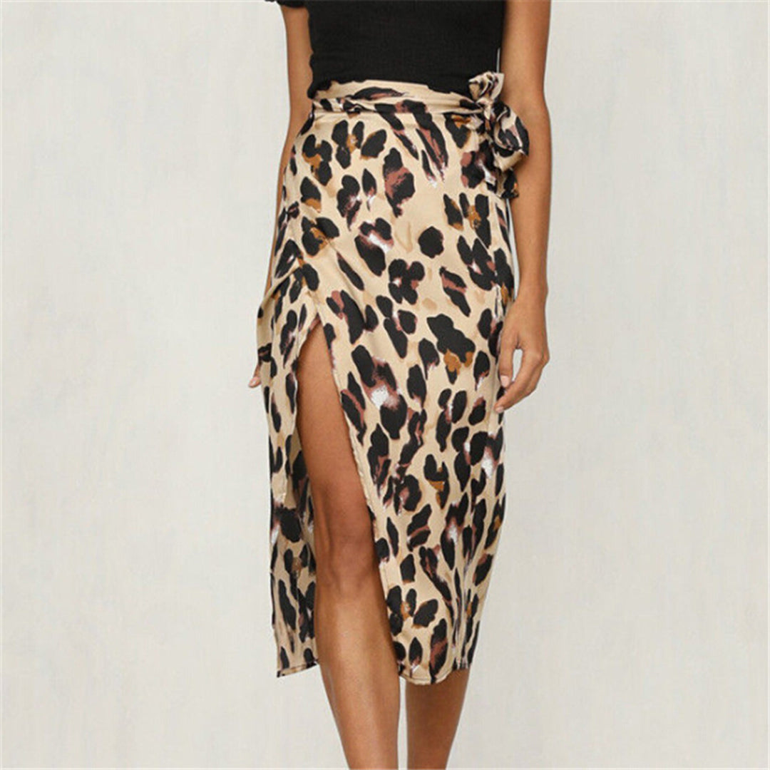 EHLEYR - Leopard Print Skirt