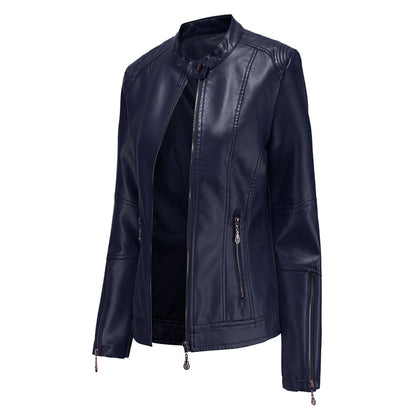 FRANICA - Stylish leather jacket