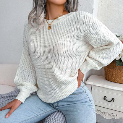 Lisa | Relaxed solid color knitted sweater