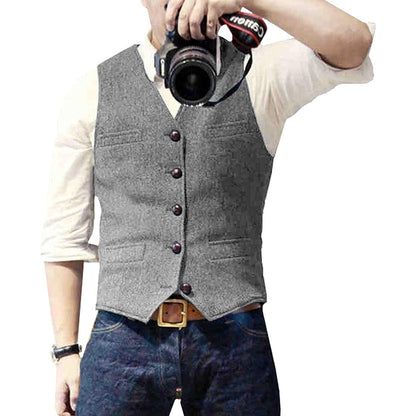 OLIVER - Elegant waistcoat for men