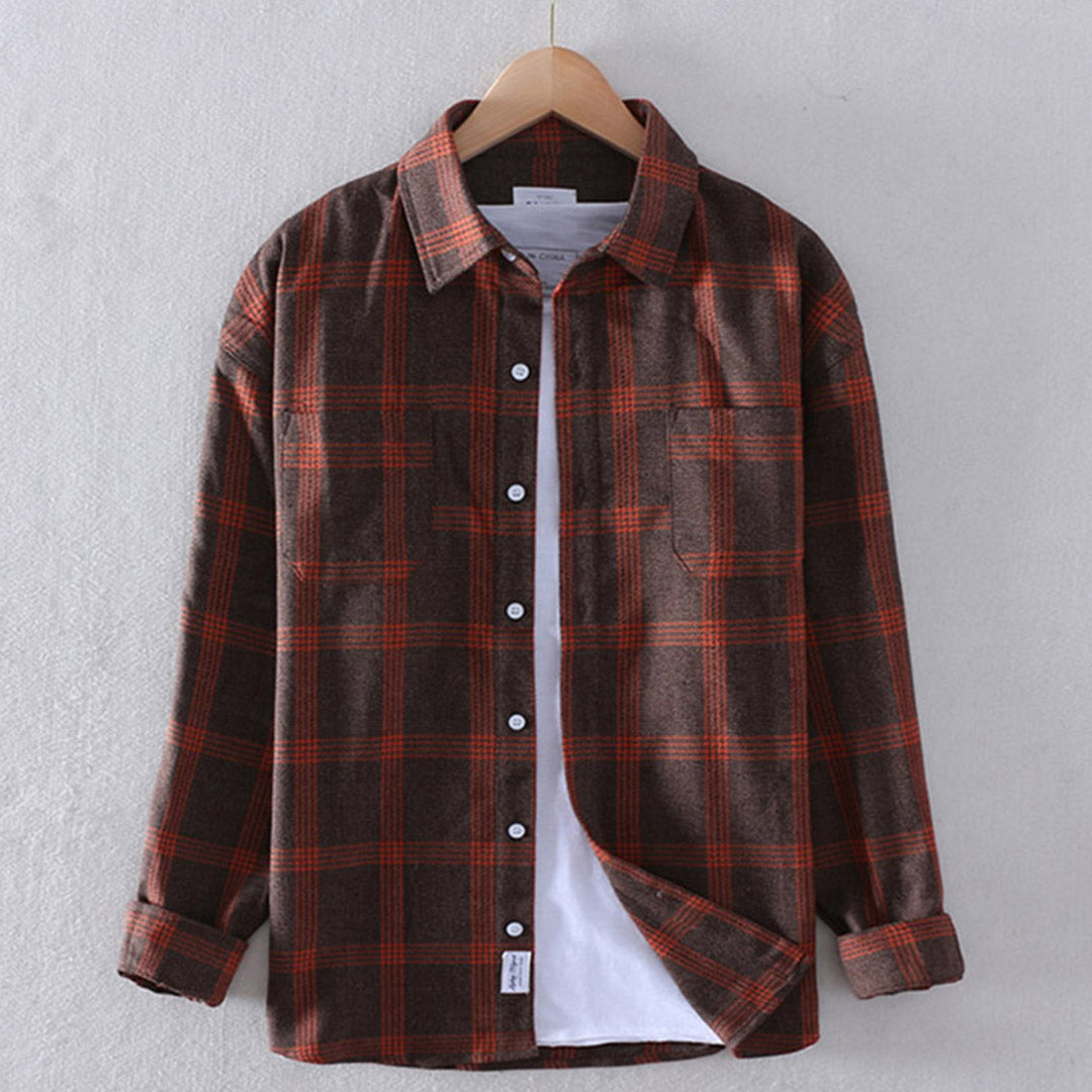 OWEN - Casual checked shirt for men