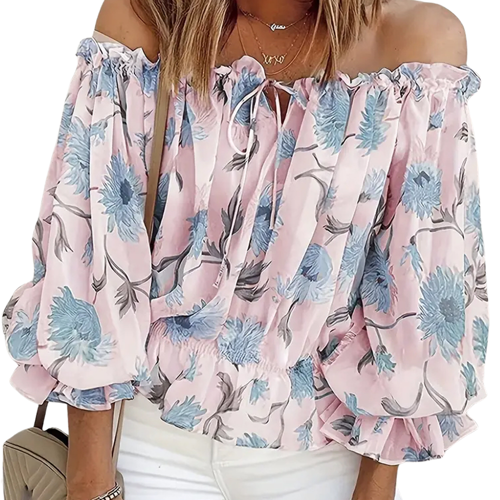 Stylish floral blouse for women