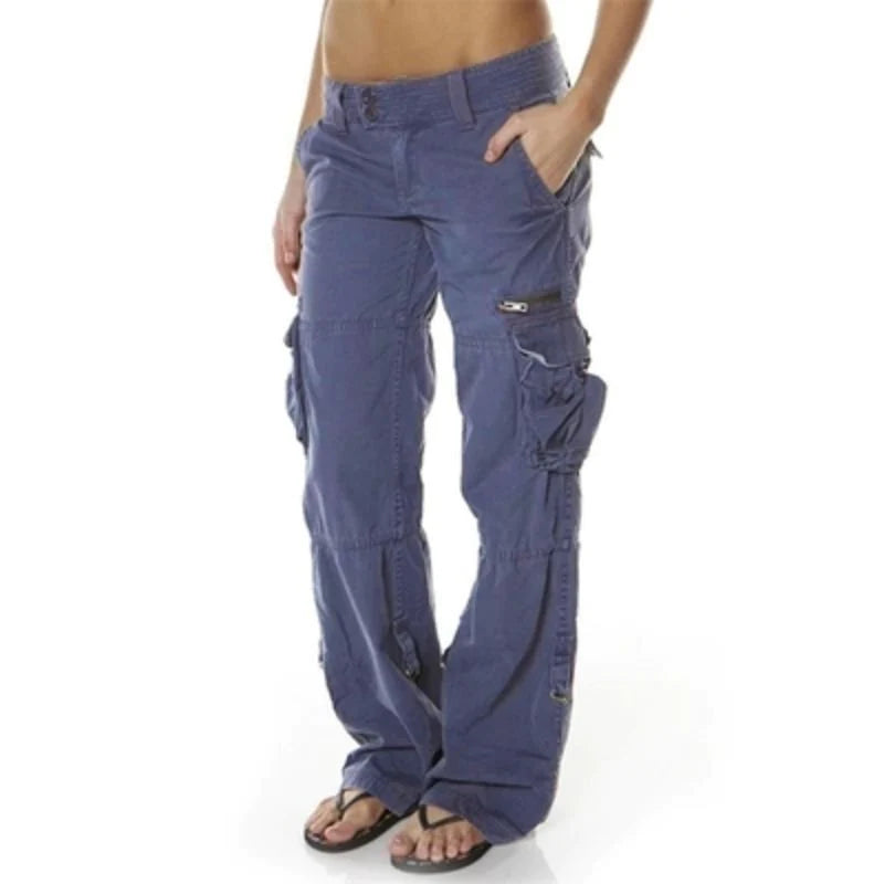 Paloma - Cargo pants with pockets for women