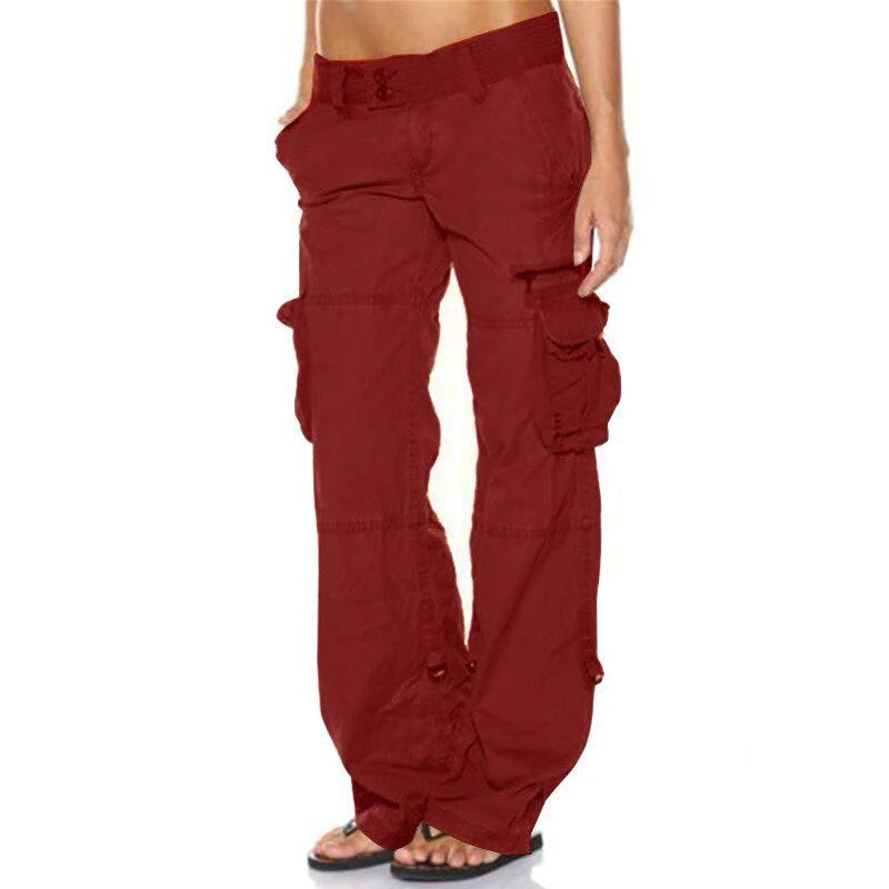 Paloma - Cargo pants with pockets for women