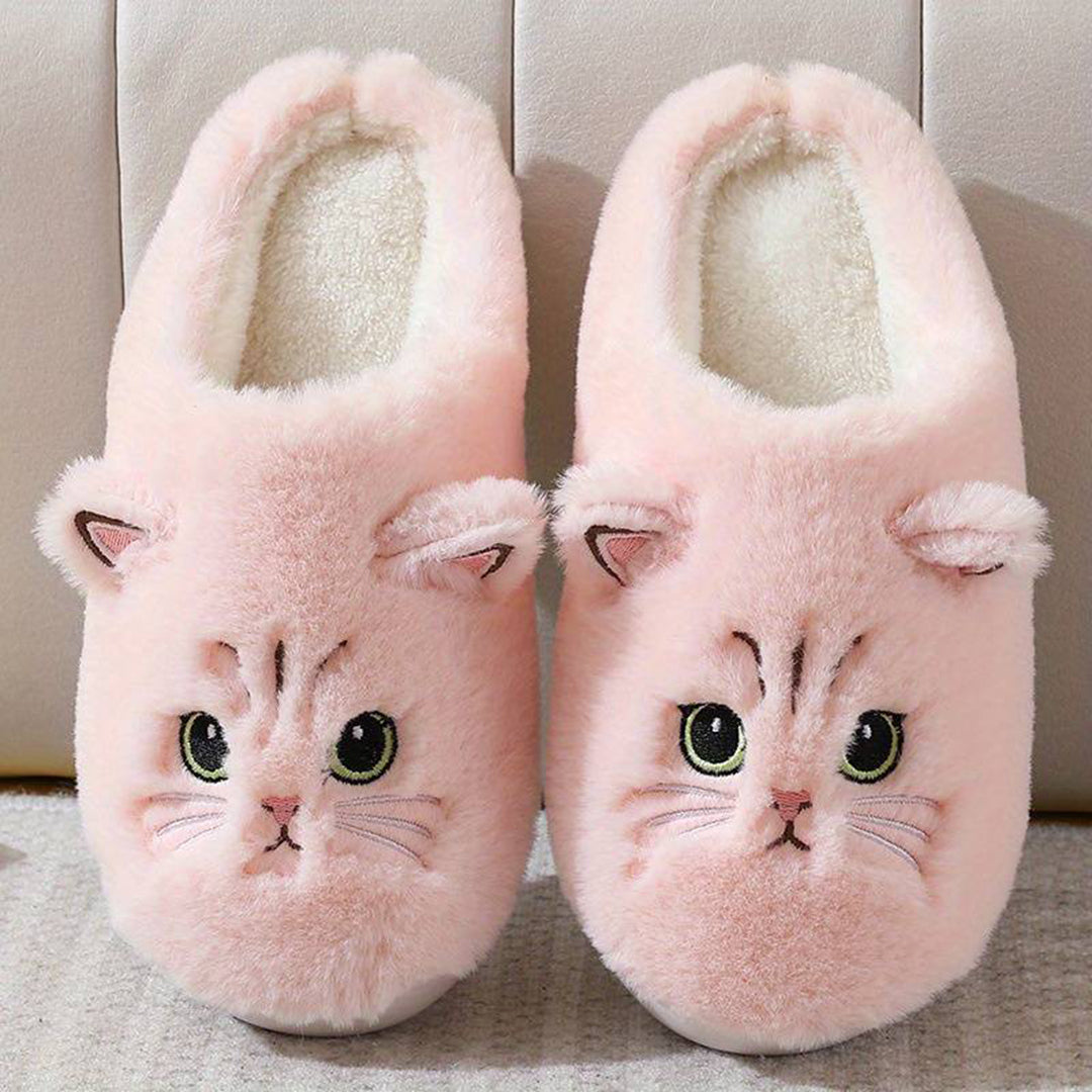 ROMÉE - Warm cat slippers