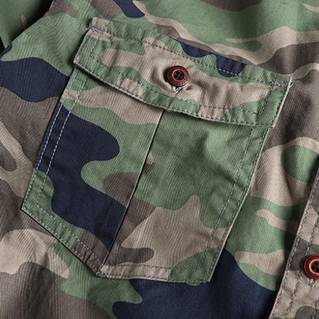 AUBERT - Men's camouflage shirts