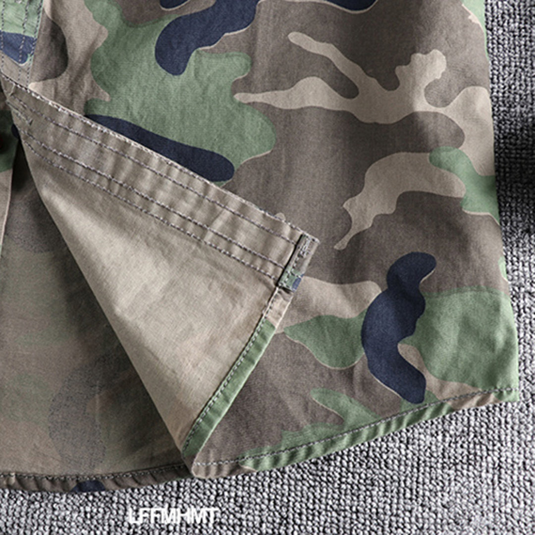 AUBERT - Men's camouflage shirts