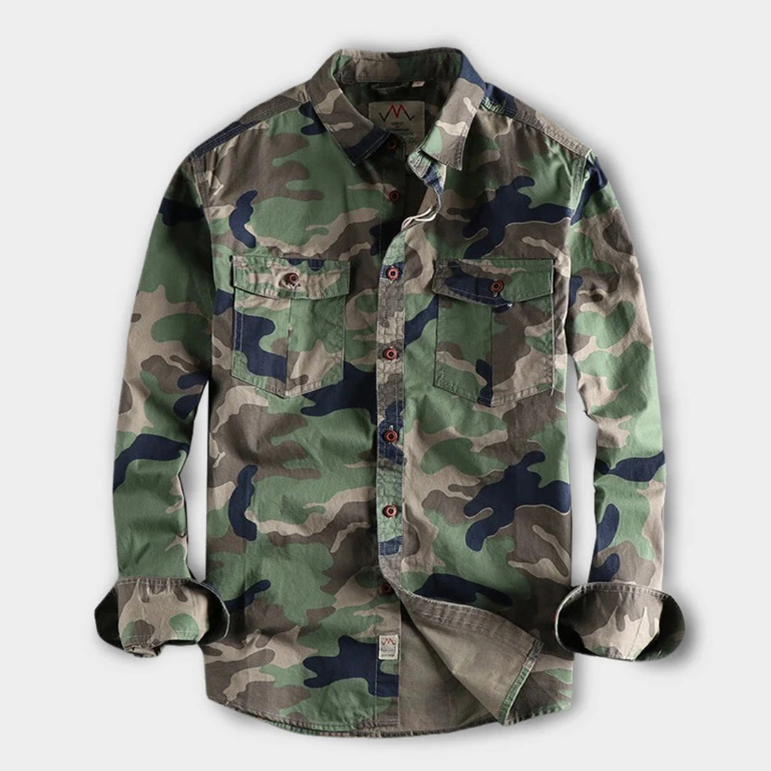 AUBERT - Men's camouflage shirts