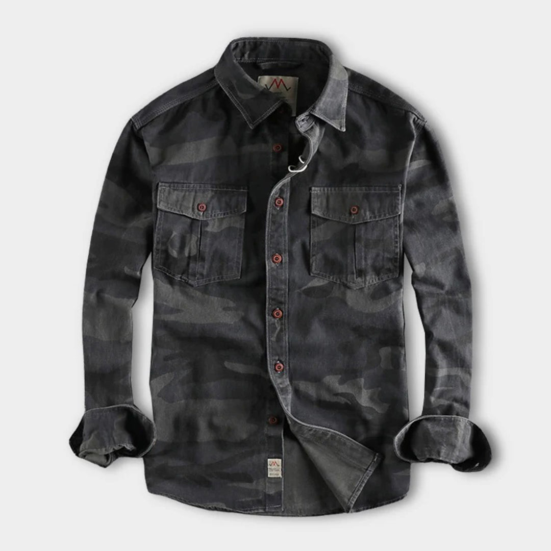 AUBERT - Men's camouflage shirts