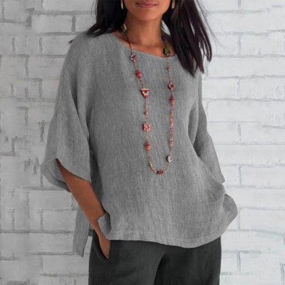 ANTOINETTE - Casual linen top