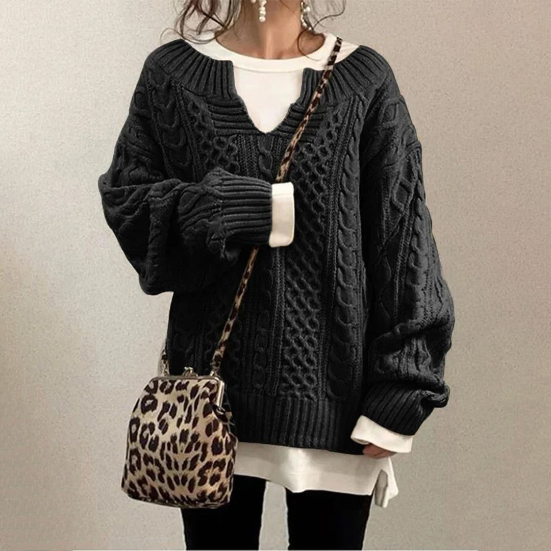 Alani - Casual knitted sweater 