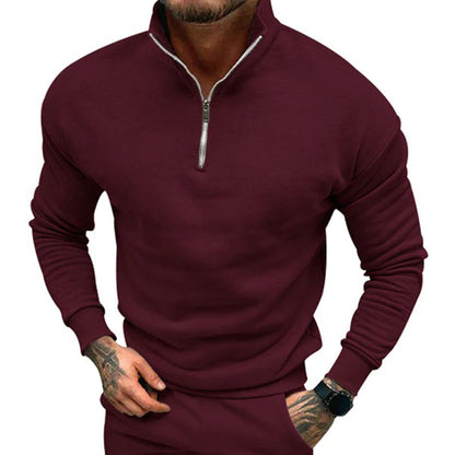 RUSSELL - Men's Half Zip Sweater 