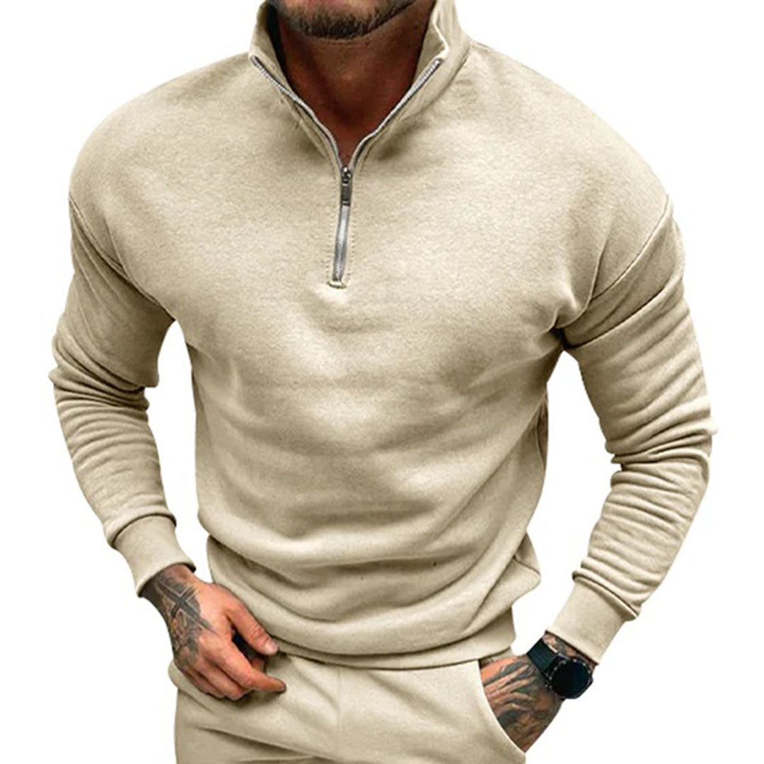 RUSSELL - Men's Half Zip Sweater 