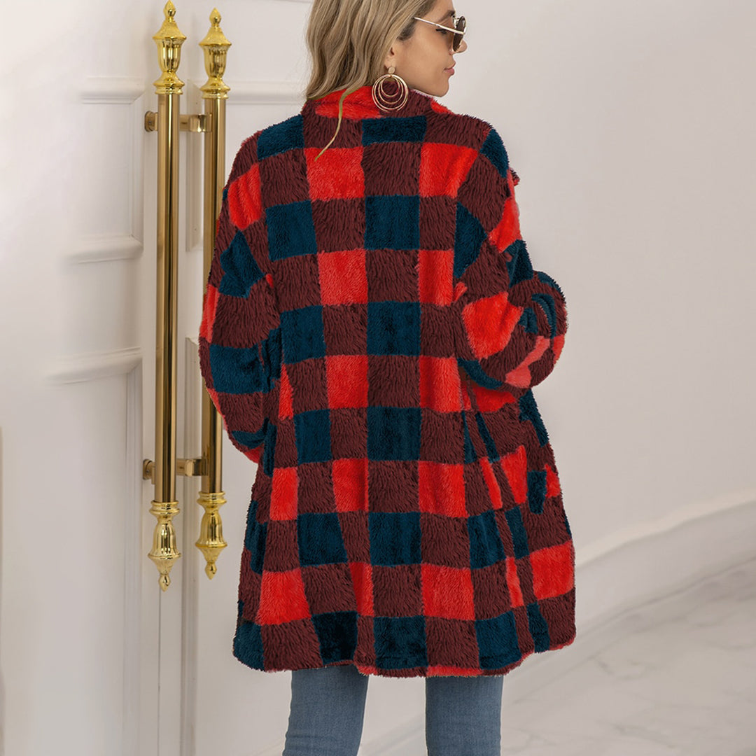 VIALI - Comfortable checked jacket