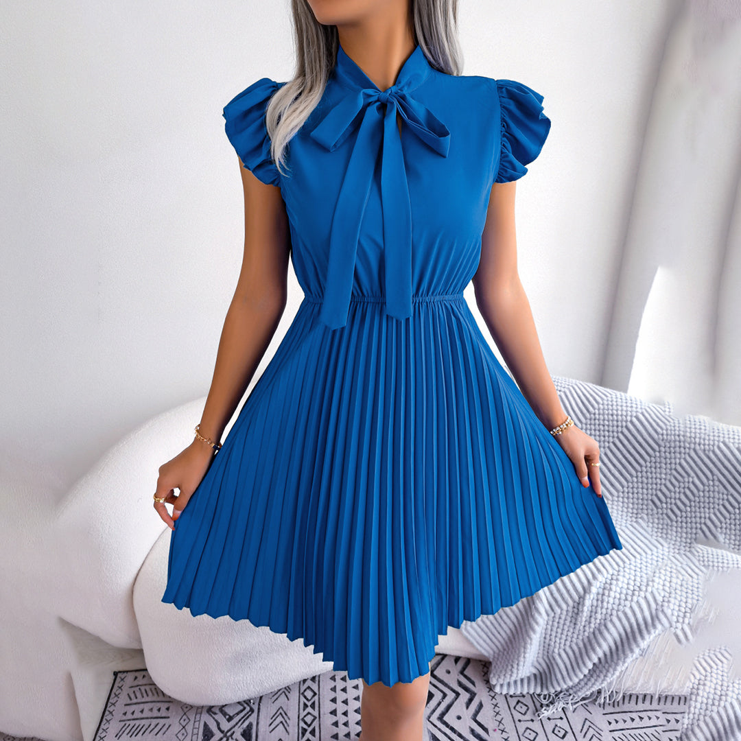 EMER - Fashionable pleated dress