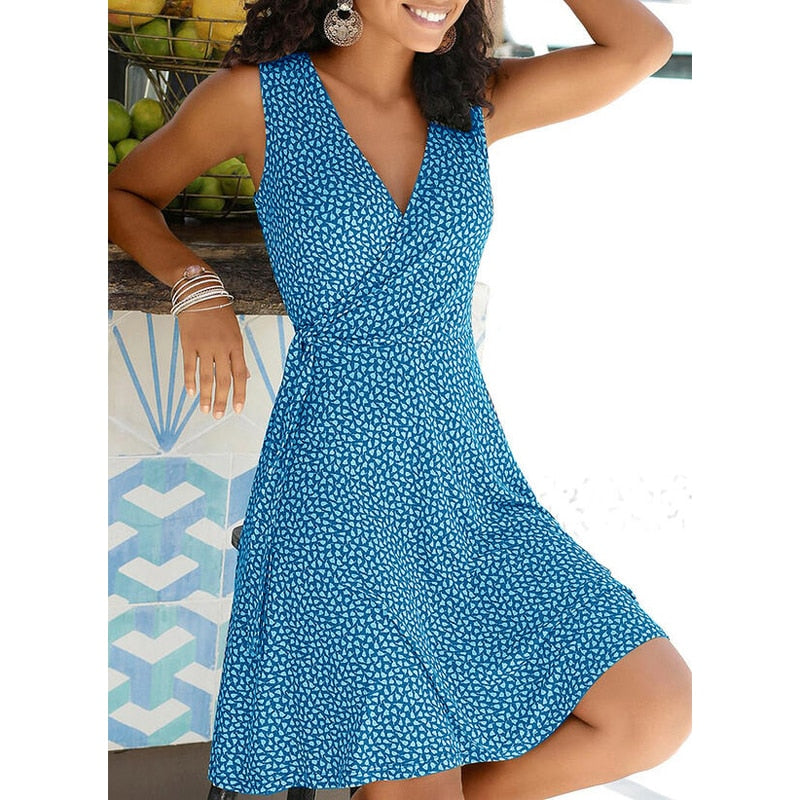 Sheryl - The Modern Casual Polka Dot Dress for Summer 2023