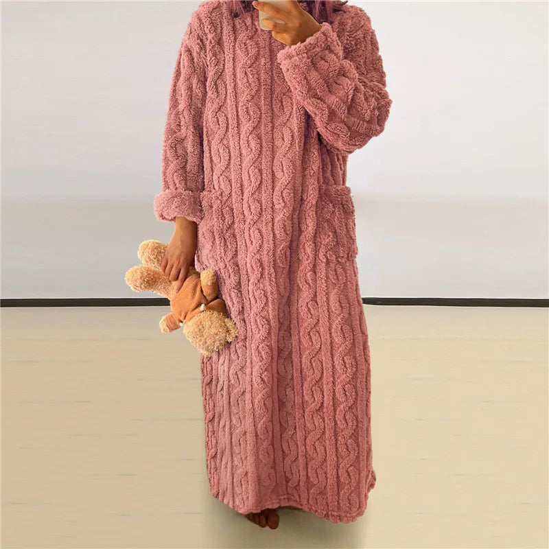 BearHug® | Fleece Teddy Dress