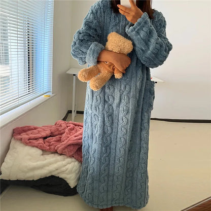 BearHug® | Fleece Teddy Dress