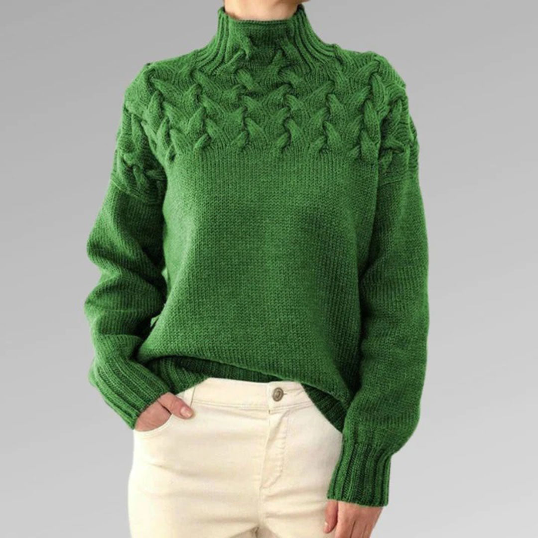 SANSA - Women's Knitted Turtleneck Sweater