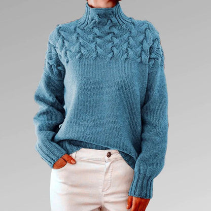 SANSA - Women's Knitted Turtleneck Sweater