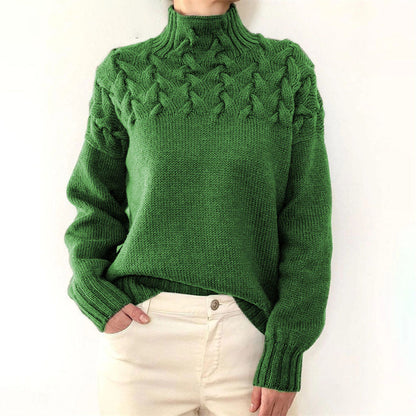 SANSA - Women's Knitted Turtleneck Sweater