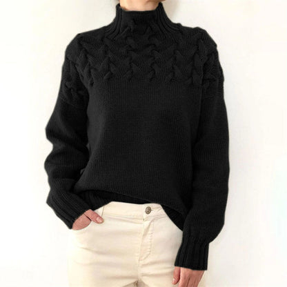 SANSA - Women's Knitted Turtleneck Sweater