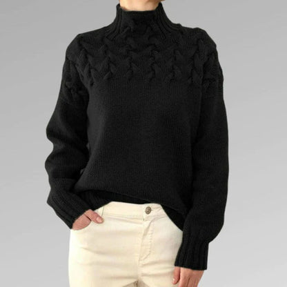 SANSA - Women's Knitted Turtleneck Sweater