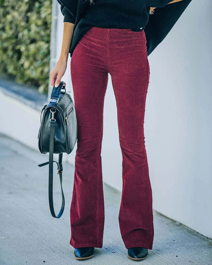 Selena - High waist flare pants voor dames