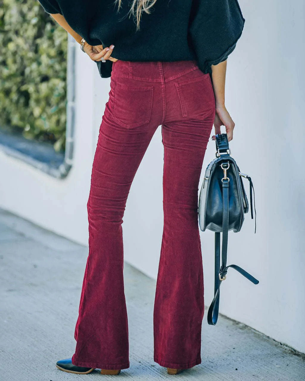 Selena - High waist flare pants for women