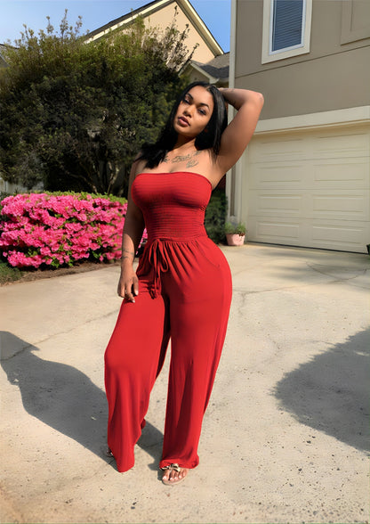 Alicia - Off-shoulder jumpsuit