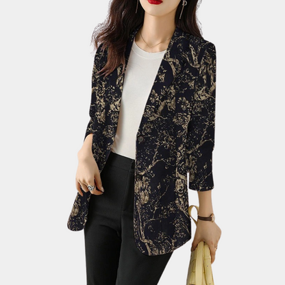 Sharinda - Bloemen blazer voor dames