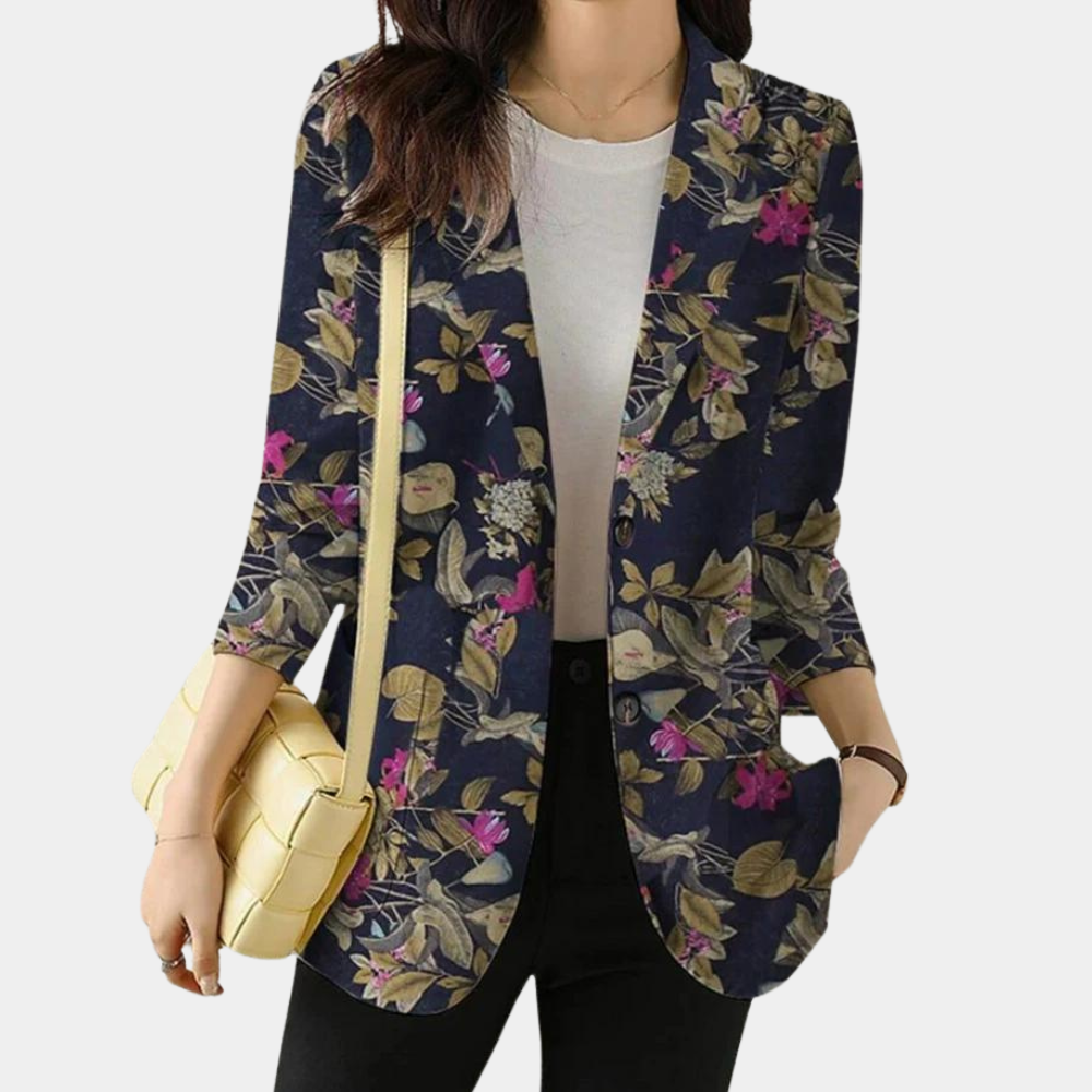 Sharinda - Bloemen blazer voor dames