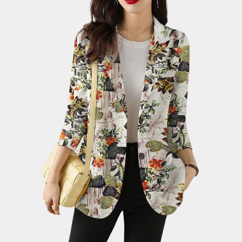 Sharinda - Floral blazer for women