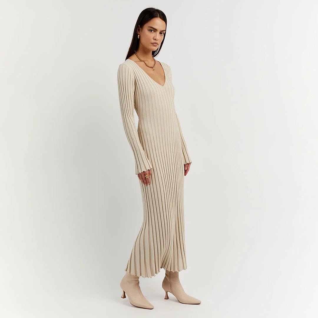 ABIGAIL - Knitted maxi dress