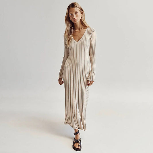 ABIGAIL - Knitted maxi dress