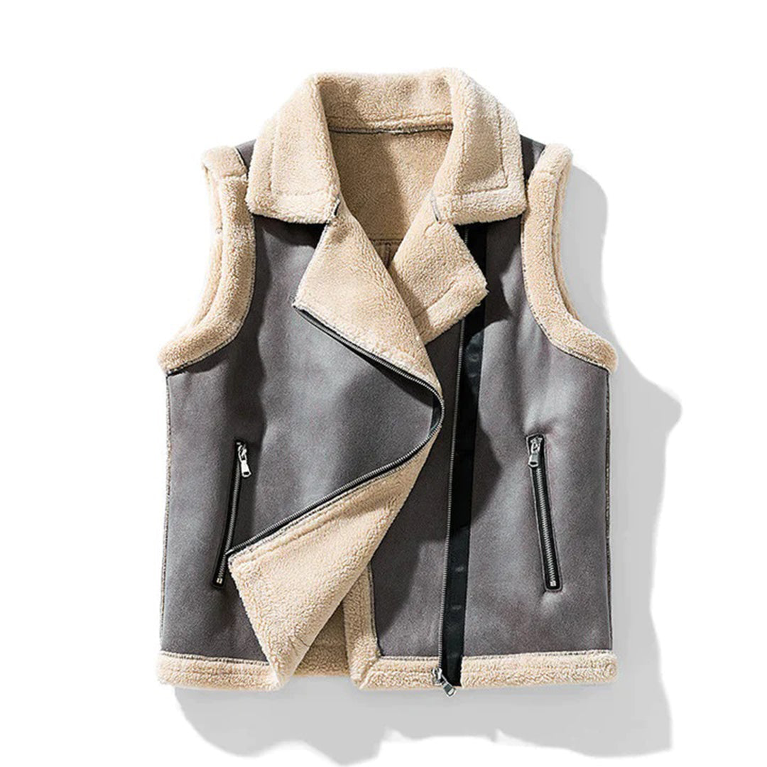 CHARLOTTE - Cozy sherpa vest