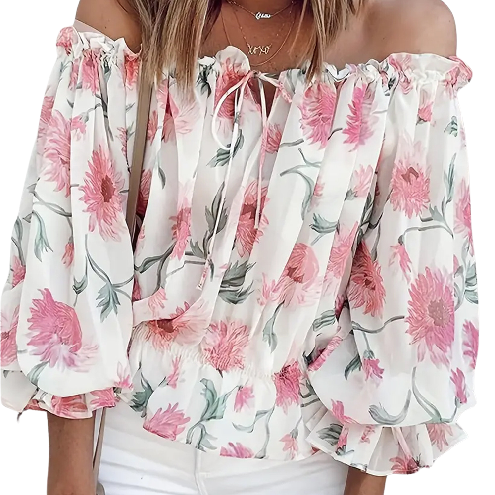 Stylish floral blouse for women