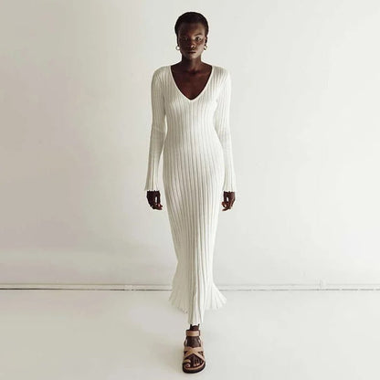 ABIGAIL - Knitted maxi dress