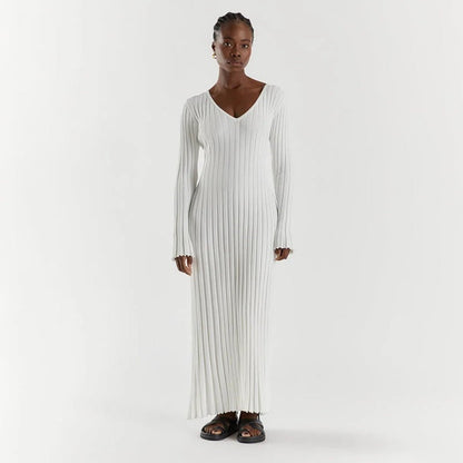 ABIGAIL - Knitted maxi dress