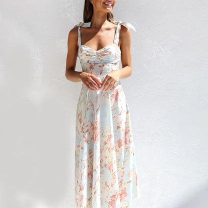 BRIA - Fashionable floral midi dress