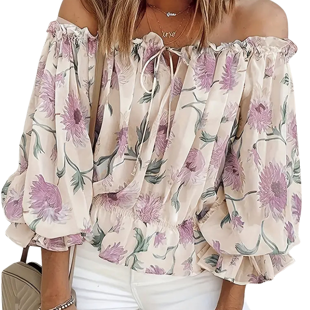 Stylish floral blouse for women